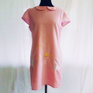 Baby Pink Arabian Night Vintage Kan Fei Dress Women's Small